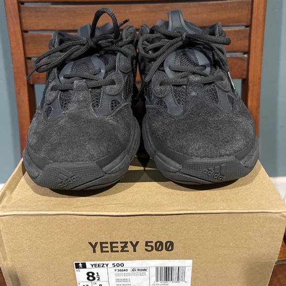 adidas gazelle silver green womens ADIDAS YEEZY 500 SUEDE AND MESH SNEAKERS EU 42 UK 8 US 8.5